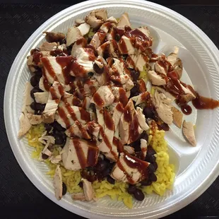 THE FAMOUS &quot;NO NAME&quot; (Chicken, yellow rice and black beans) $7