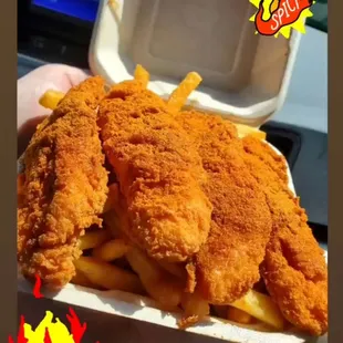 Cayenne chicken tenders