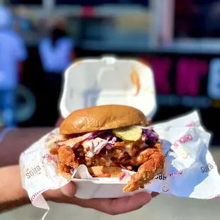soft shell crab sandwich $18