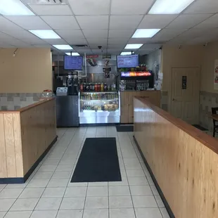sushi and sashimi, interior