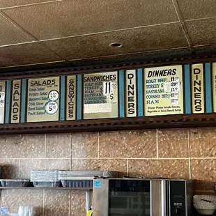 Menus