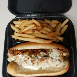Chicken   Philly- no mayo, only savages eat mayo on Chicken