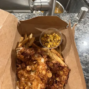 Two piece chicken