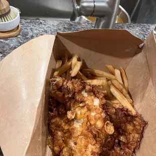 Two piece chicken