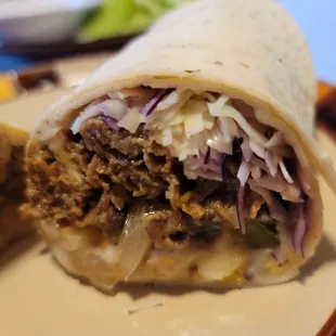 Beef Bulgogi Chicken Wrap. Really amazing!
