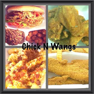 Delicious array of food