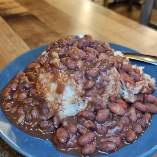 Side rice and beans