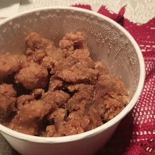 chicken wings and fried chicken, food