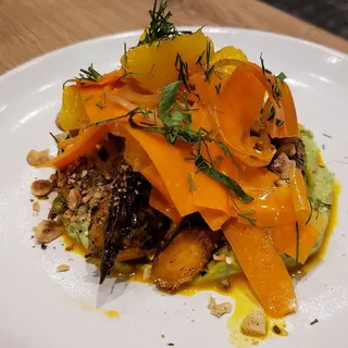 Grilled Carrot Salad