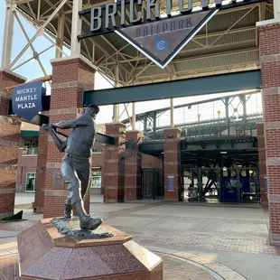 Mickey Mantle Plaza.