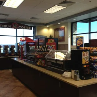 Premium coffee bar...