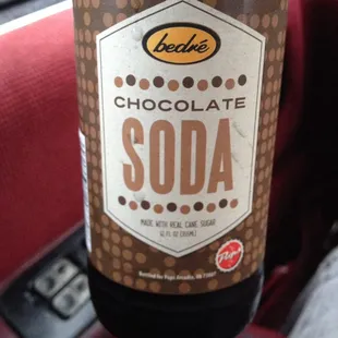 The bedre soda. Mmm...chocolate.