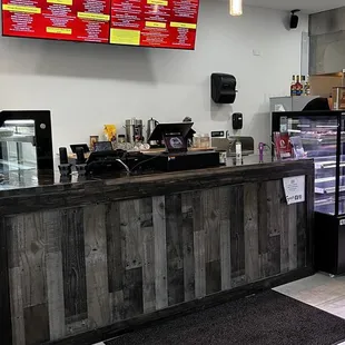Counter area