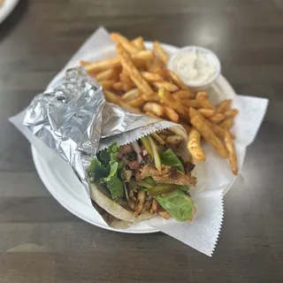 Chicken Gyro wrap