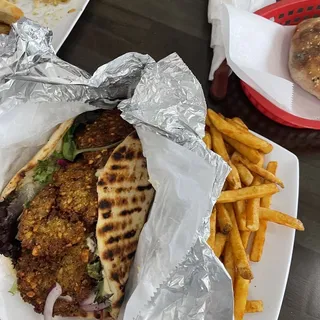 Falafel wrap