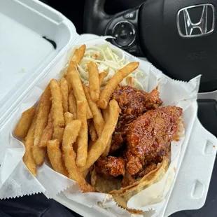 combo b with spicy tenders