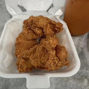 Fried chicken wings (no sauce)