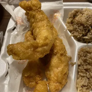 Chicken Finger Meal - SO crispy!
