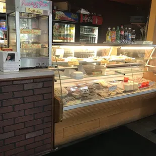 a view of a deli counter