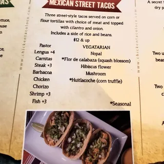 Mexican Street Tacos