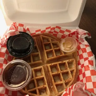 The very delicious Waflles!!! So Yummy