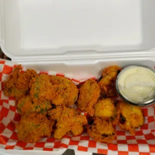 Fried Broccoli and Zucchini