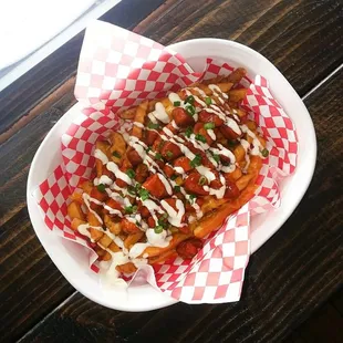 Cheesy Buffalo Fries