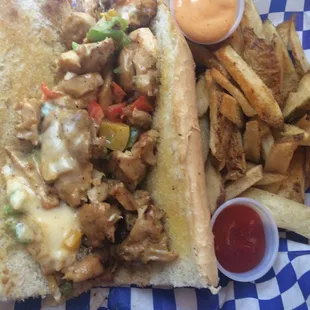 Chicken Cheesesteak
