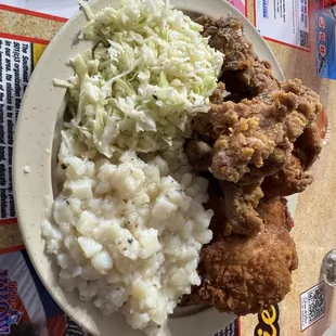 chicken wings and fried chicken, food
