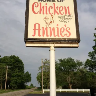 a sign for a restaurant