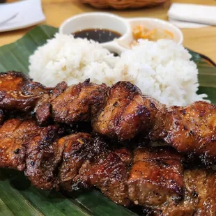 Pork BBQ Skewers