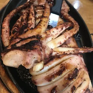 Sizzling Squid