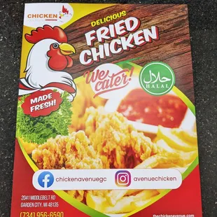 the front of the package