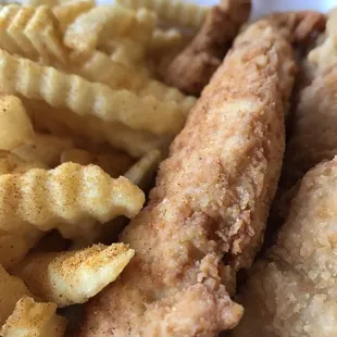 Chicken tenders dinner
