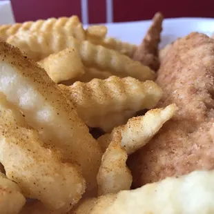 Chicken tenders dinner