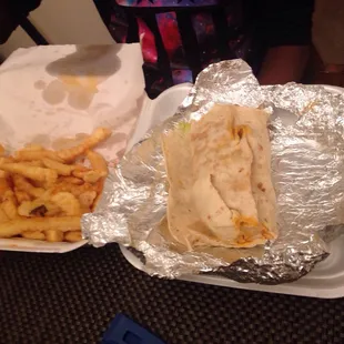 HUGE halal portions!