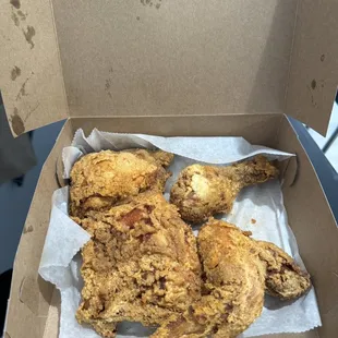 4 Piece Mixed fried chicken