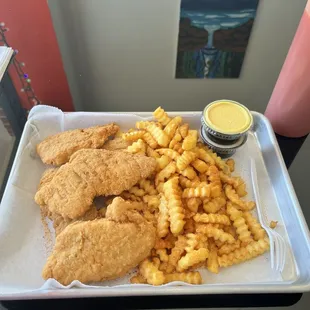4 Chicken Strips Specials All Day
