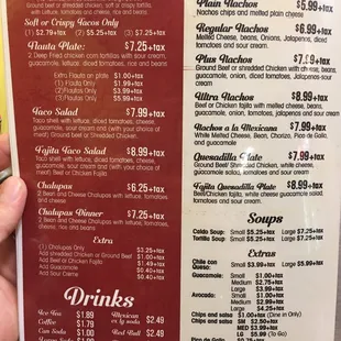 Menu 2017
