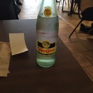 My first Topo Chico ever!