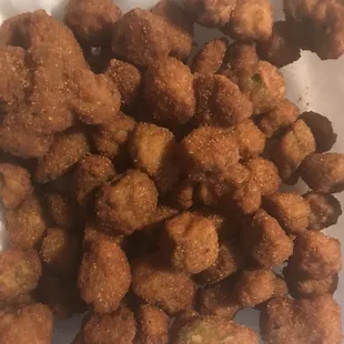 Fried okra