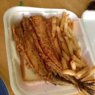 The lake trout isn&apos;t bad but the restaurant lacks atmosphere.