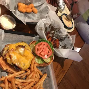 burgers, food, burger