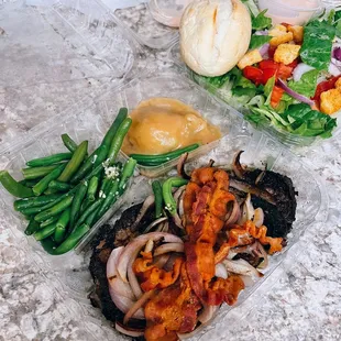 Liver &amp; onions dinner special / $14.99 delivery