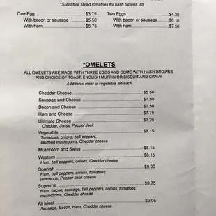 Menu July 2020