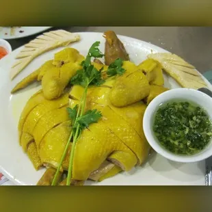 Just a visual sample of a free range chicken (please note the yellow chicken skin); NOT purchased from here