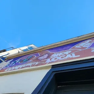 Underneath this sign