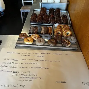Menu of the day