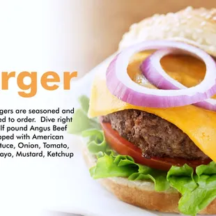 burgers, food, burger