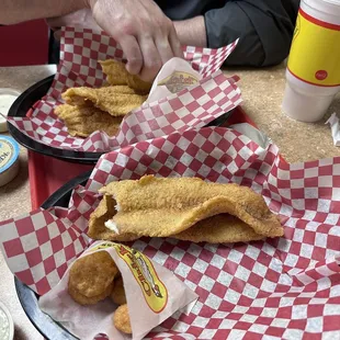 a close up of a fried chicken sandwich